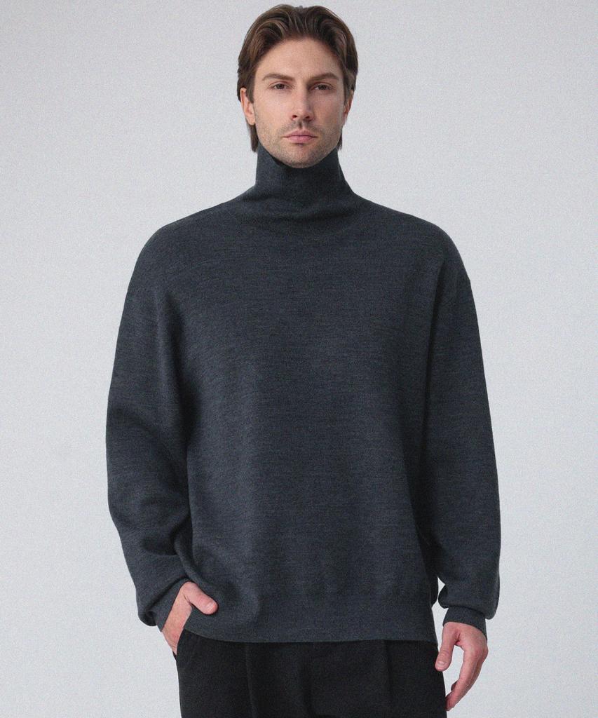 PAVOE Leonard Wool Turtleneck Knit_2 Colors