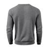 Men S Casual Long Sleeve Crew Neck Textured Pullover Sweatshirt