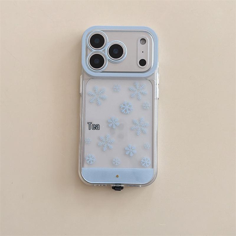 

Snowflake Light-Up Phone Case for iPhone 17 Promax/16/15/14 with Voice Control iPhone14