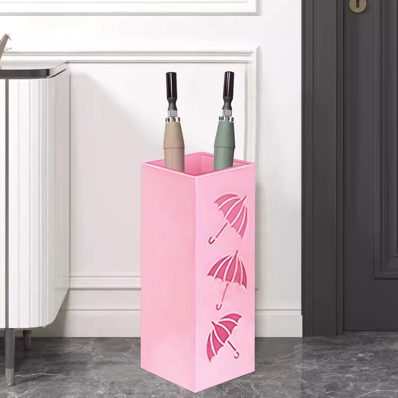 

Ventilated Umbrella Holder Modern Metal Umbrella Stand for Home Entryway Organization Heavy Duty Folding Holder for Long One Size