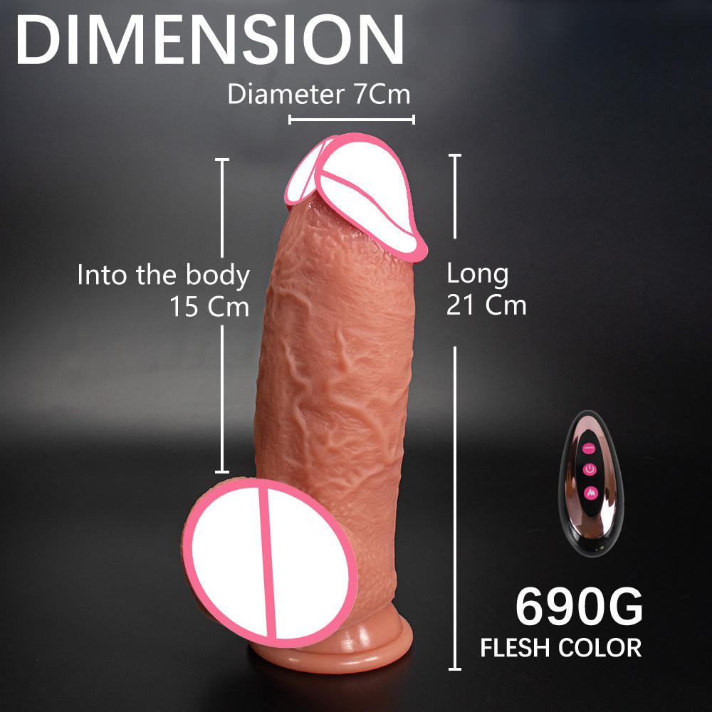 Liquid Silicone Female Fully Automatic Simulation Penis Stretching And Swinging Artificial Penis Fist Sex Adult Sex Toy