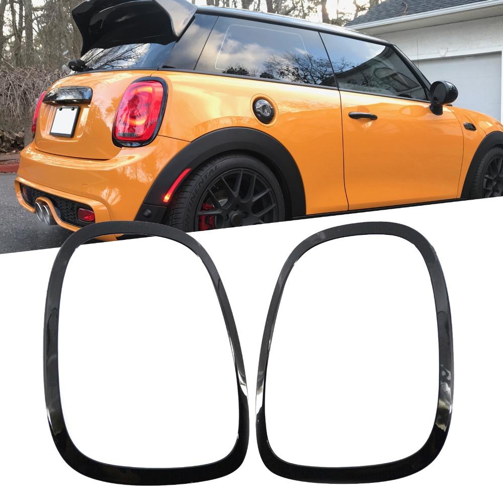 For Mini For Cooper F55 F56 F57 2014+ Rear Frame Lamp Cover Finish Auto Parts 51712285495 51712285496 Tail Light Surround Trim