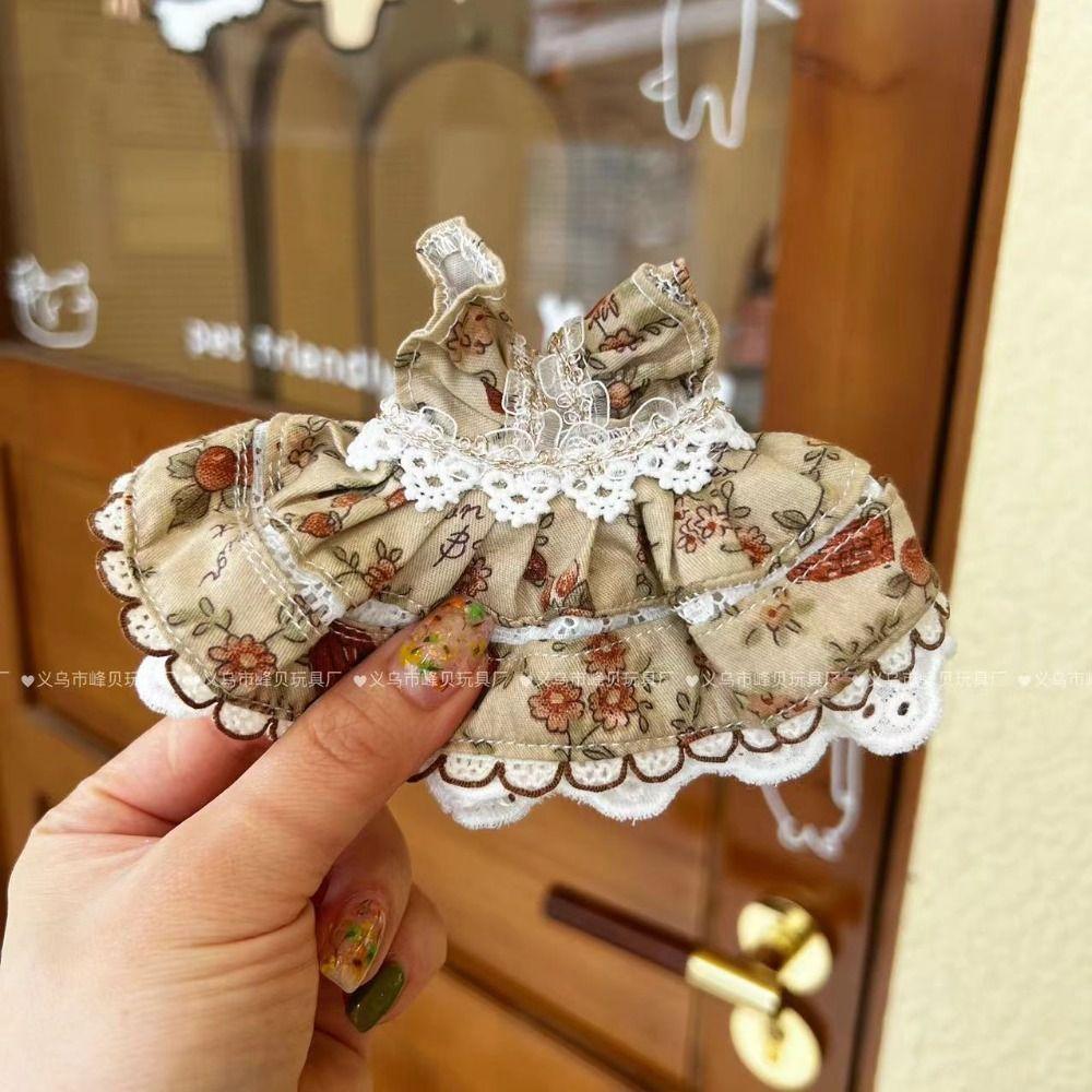 Cute Princess Dress Accessories Fashion Dresses Skirt  for 15cm Cotton Doll/for EXO Idol Dolls