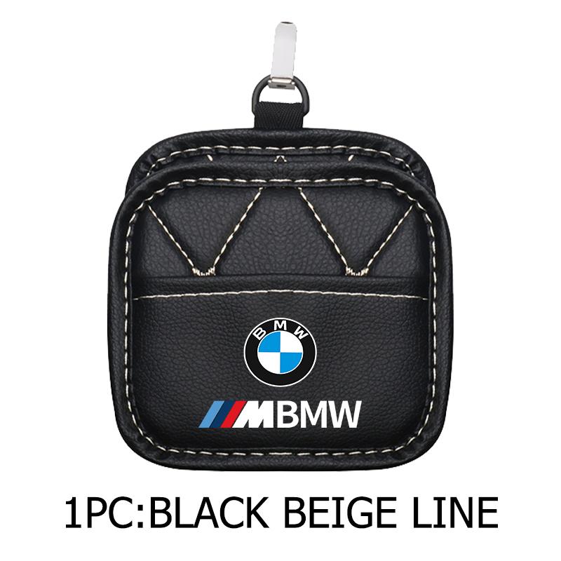 

Car Air Vent Hanging Storage Box Mobile Phone Key Trash Can For BMW M Performance E36 E46 E60 E90 E91 E92 E93 F30 F20