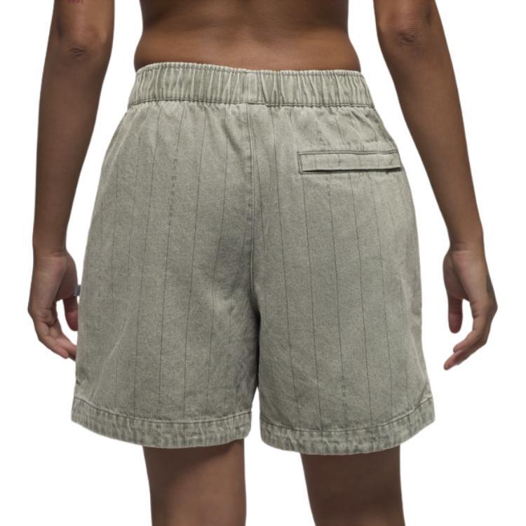 Jordan X A Ma Maniére Striped Design Comfortable Fashion Lace-Up Casual Shorts