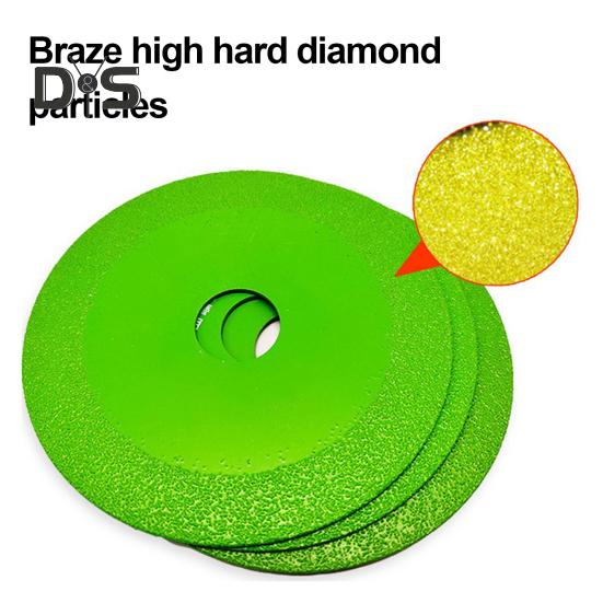 Glass Cutting Disc for Angle Grinder 1mm Chip-Free Blade Fast Precise Cuts Less Noise Flat Grinding Disc for Glass Jade Rock Plate Ceramics Sanding