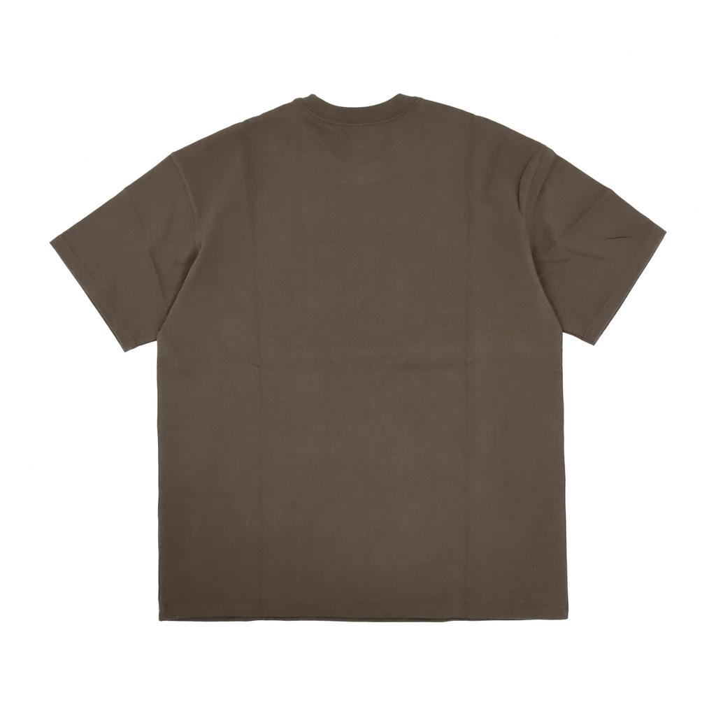 Nike Casual Series Letter Print Comfortable Versatile Round Neck Short Sleeve T-Shirt Men T-Shirts Brown FZ5393237