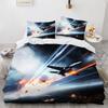 Airplane Bedding Duvet Cover Sets For Kids,Boys Print Aeroplane Comforter Cover Birthday Gift Soft Microfiber Bedroom Bed Cover