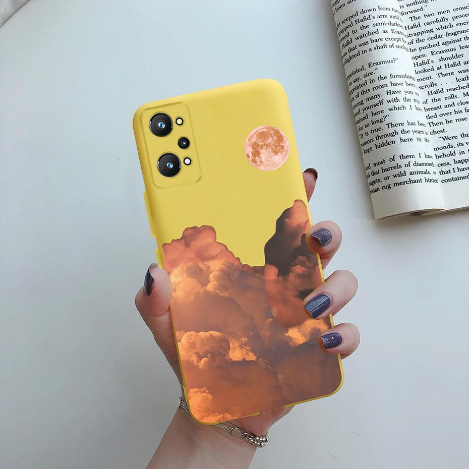 For Realme GT Neo 3T Case Realme GT Neo 2 GT2 Cover Rainbow Flower Soft Silicone Protective Phone Bumper Realme GT Neo 3T 2 Case