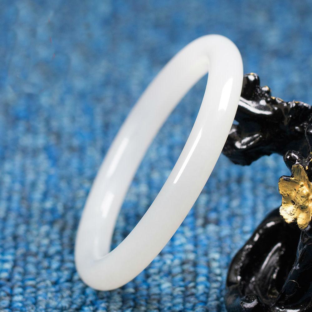 

1 шт. натуральный нефритовый браслет модный браслет с подвесками нефритовый женский подарок 52MM