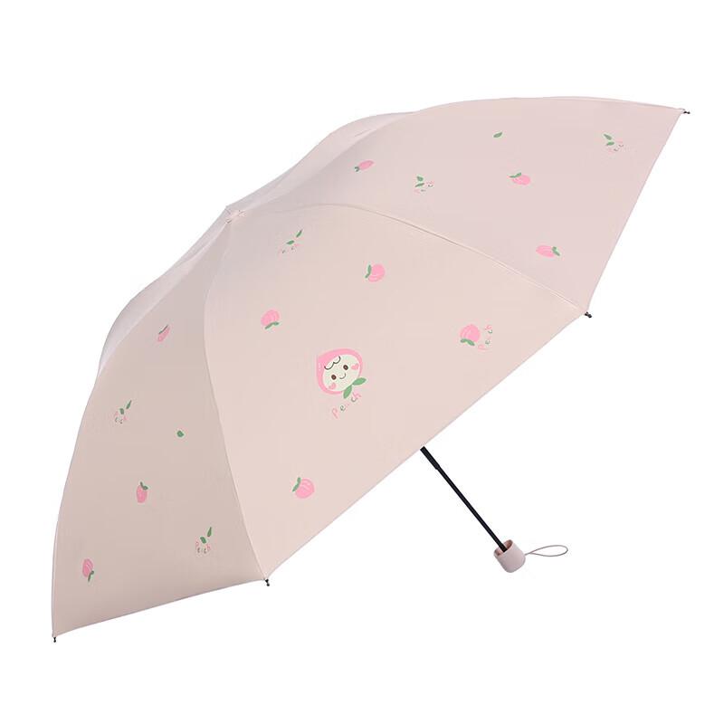 Heaven Tri-Fold UV Protection Sun/Rain Umbrella