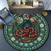 Bird Life Cycle Round Area Rug Under Office Chairs Bedroom Living Room Home Decor