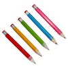 Crayons Géants en Bois Nouveauté Stylo Géant Drôle pour Enfants Accessoire École-Maison Bureau