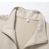 Men's Casual And Fashionable Long-sleeved Lapel Solid Color Zipper Jacket Long Pants Sportswear Set