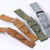 Suede Natūralios Odos Laikrodžio Dirželis Seiko Vintage Rankų Darbo Siuvinėtas Apyrankė Rolex 18mm 19mm 20mm 22mm 24mm Laikrodžio Dirželis
