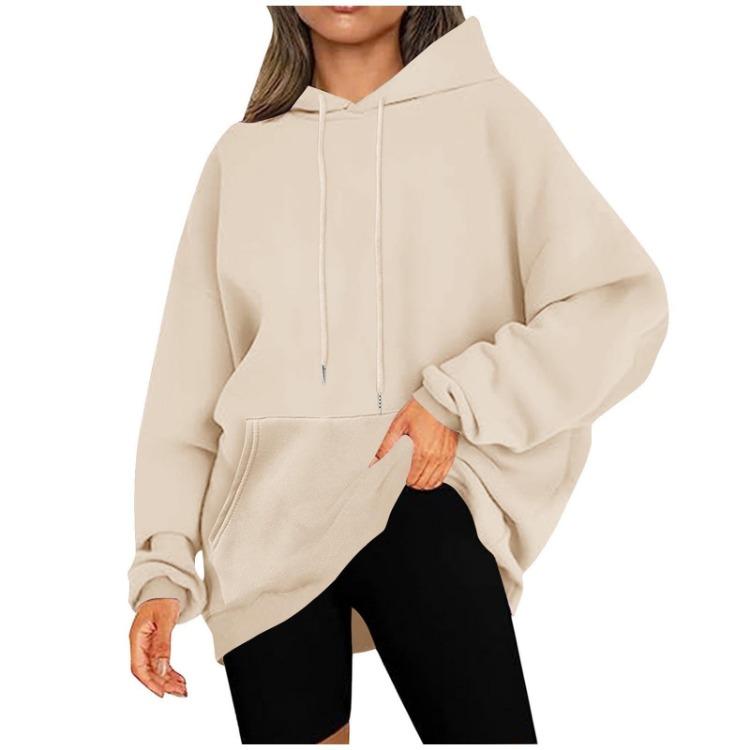 Women Oversized Hooded Sweatshirt Casual Long Sleeve Pullover Tops Hoodies