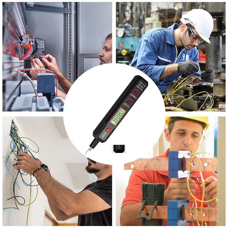 Voltage Detector AC Voltage Detector Electric Pen Multifunctional Current Meter Voltmeter Wire Tester Tool Electrical Circuit