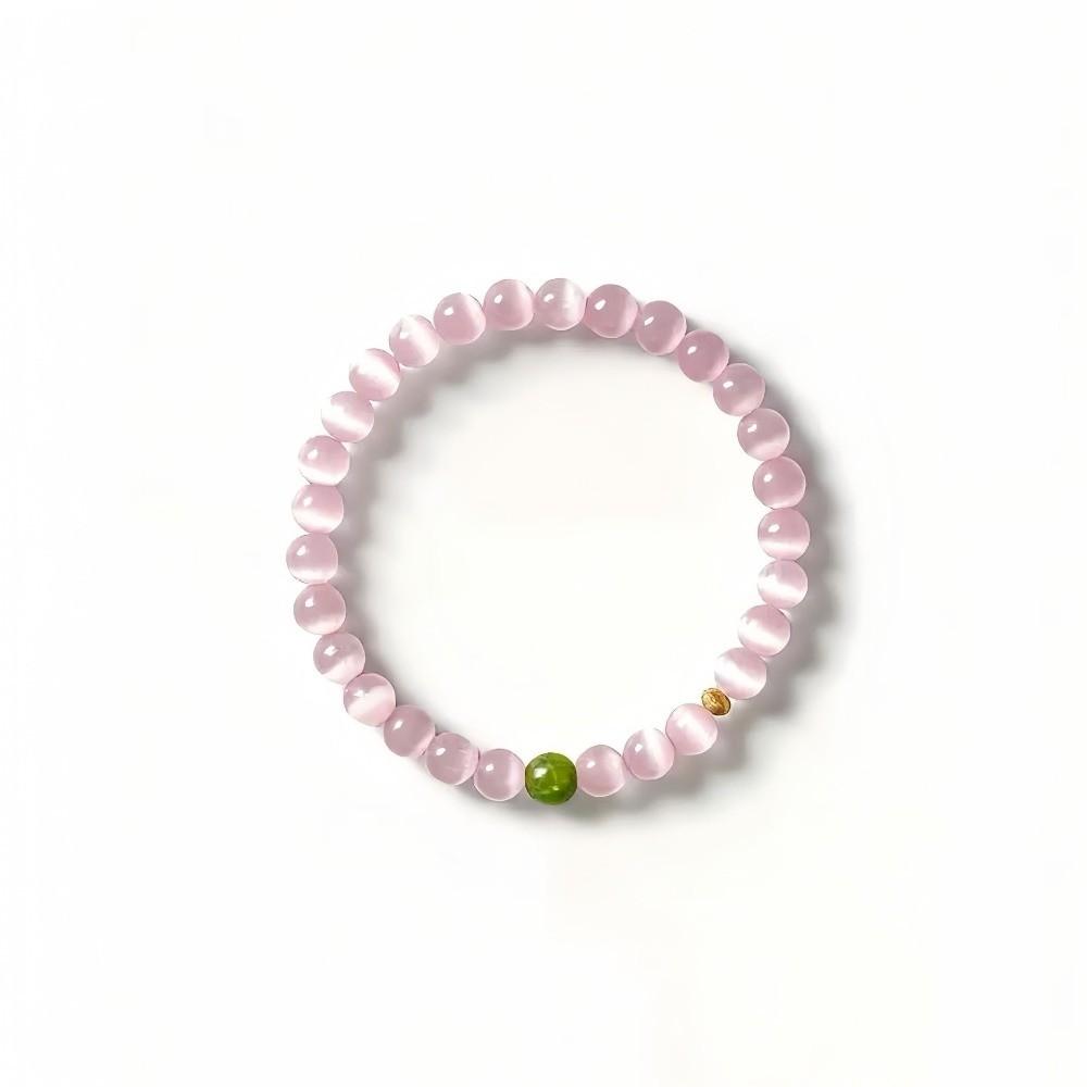 Luxury Vintage Beaded Bracelet Hand Jewelry Olive Stone Bracelet Decoration