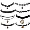 Korean Style Lace Choker Necklace Set