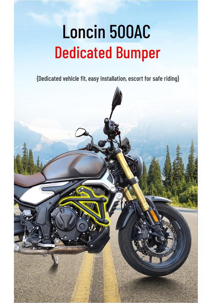 Wuji Racing 500AC Front Bumper Guard - Anti-collision & Anti-fall Accessory for 525AC