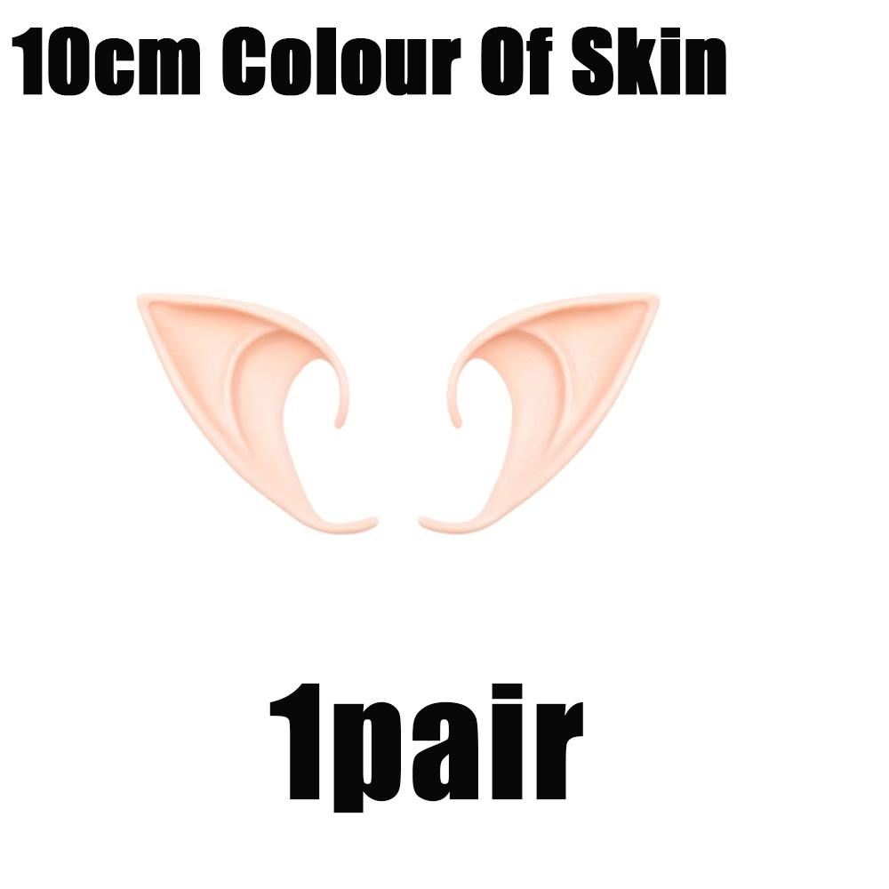 

1 шт. Вуха ельфа Латексні загострені вуха Костюми Гачок Різдво Хелловін Вечірка Маскарад Декор Жінки Чоловіки Вампір Одяг Аксесуари