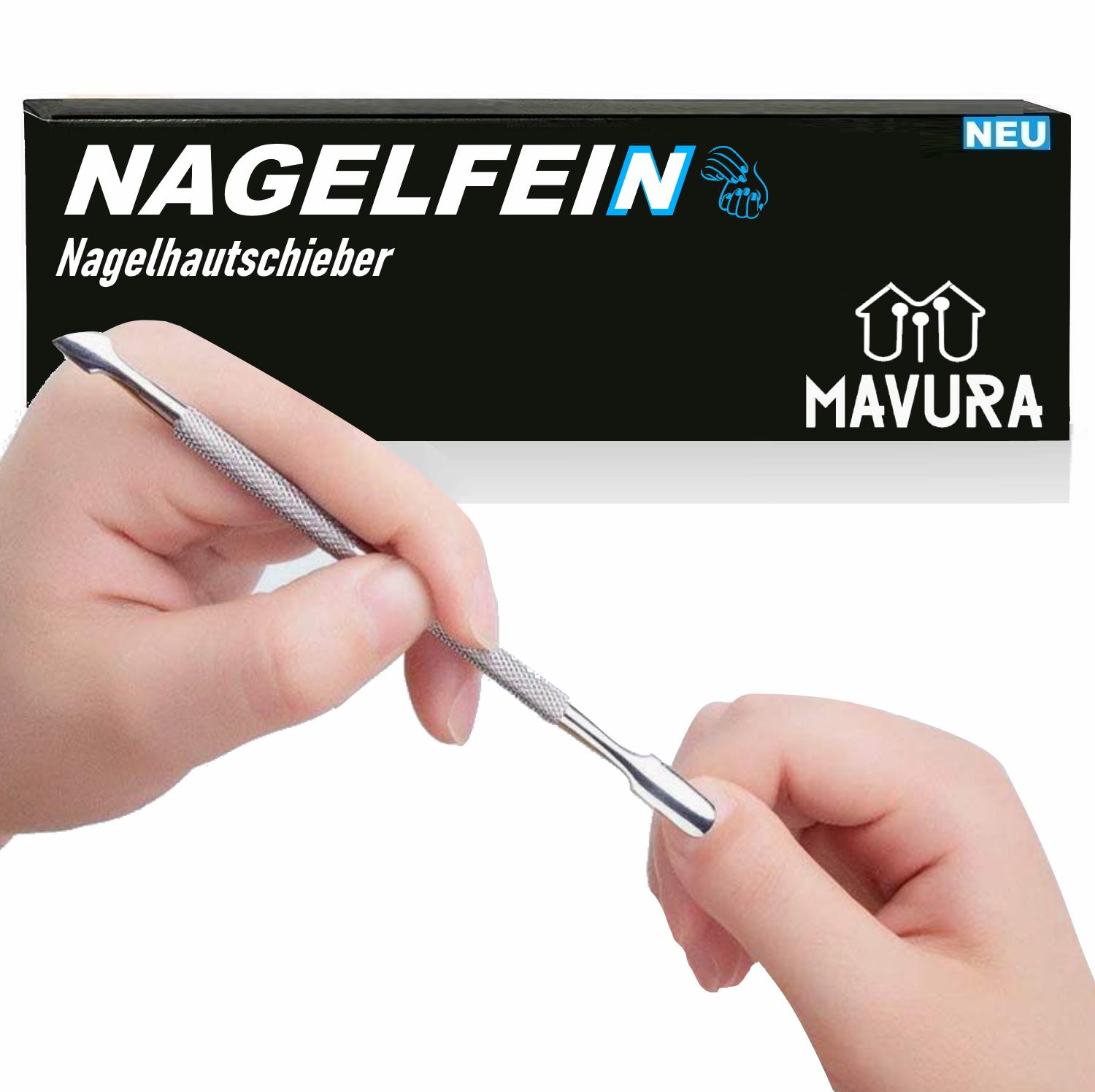 

NAGELFEIN Нержавіюча сталь Пушер для кутикули Засіб для чищення нігтів Засіб для видалення кутикули
