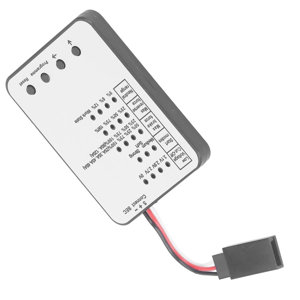 Programming Card RC Car Programming Card LED Program Card ESC Programming Card For ZD Racing