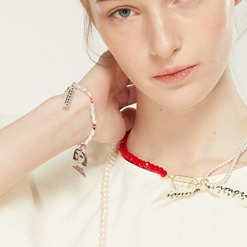 Iannmore Signature Pendant-Beaded Bracelet