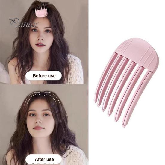 3 Teile/satz Flauschigen Haar Kamm Clip Haar Roller Natürlichen Bump Up Kamm Volumen Clip Tragbare Reise 3/6 Zähne Stirn Pony Styling Kamm Frauen Mädchen Haar