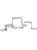 304 Stainless Steel Right Angle U-Shaped Saddle Pipe Clamp Bracket