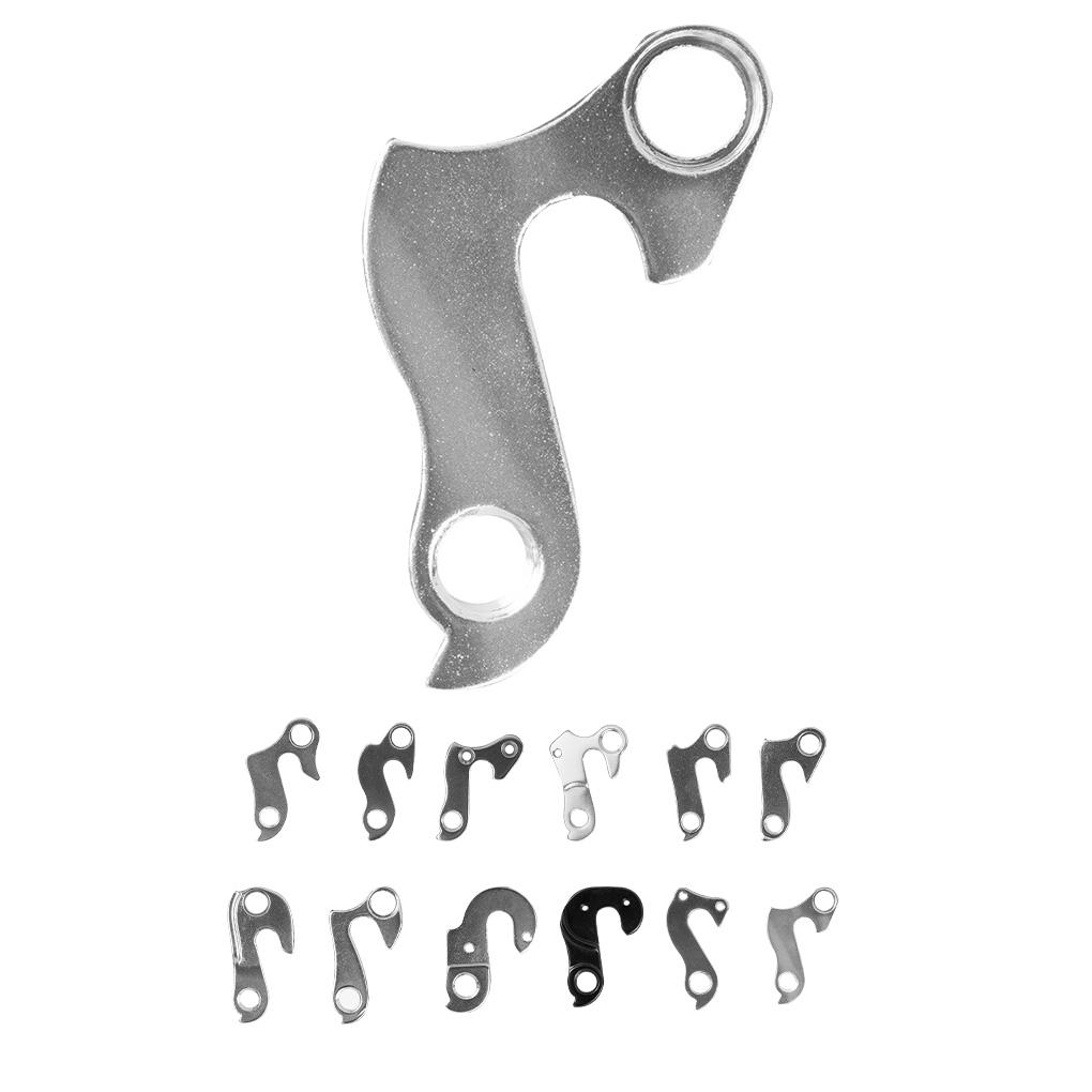 1Pc Aluminum Alloy Bike Rear Hanger Moutain Bike Rear Derailleur Hanger Gear Mech Derailleur Hanger Dropout Convertor Adapter