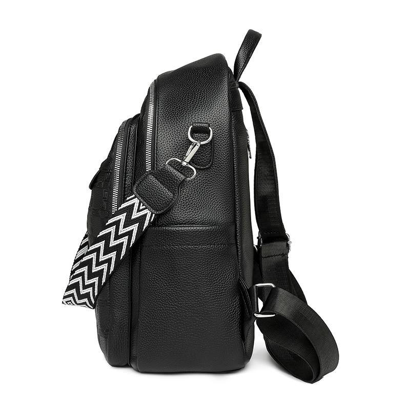 PU Backpack Multi-function Shoulder Bag Large Capacity Lightweight Women's Backpack