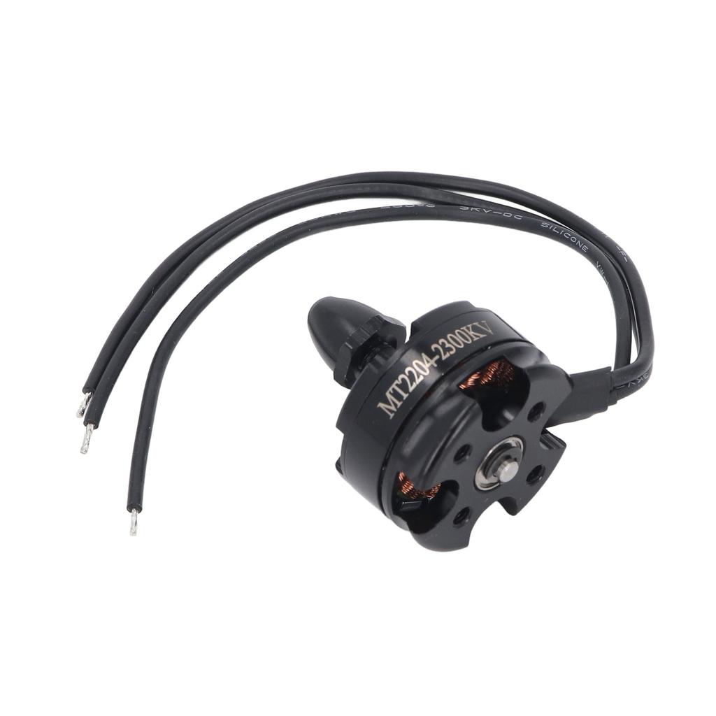 RC FPV Drone Brushless Motor Maximum Thrust 420g MT2204 2300KV for QAV 180 210 250 Black