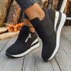 Women Casual Platform Sneakers   Lace Up Thick Bottom Sport Shoes Woman  Anti Slip Flats Outdoor Sneakers Women