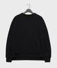 NOIRER Cut-Out Layered Sweatshirt (Black)
