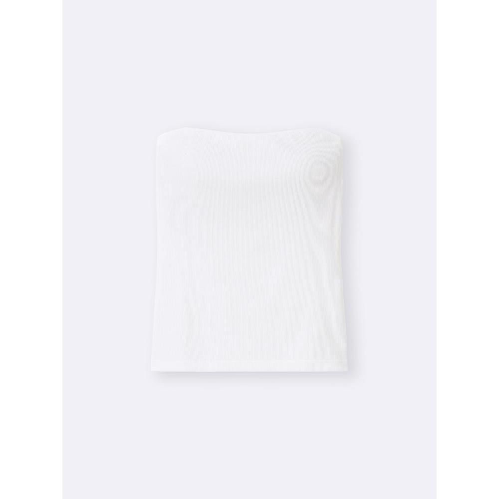 GU by Uniqlo Bra Feel Ribbed Tube Top