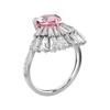 Swarovski Idyllia Pattern Ring With Cubic Zirconia Women Rings Silver 5687609