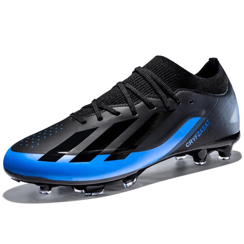 Large size football shoes men's low top AG spikes broken nails student sports youth game training shoes