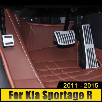Pro Kia Sportage R 3rd 2011 2012 2013 2014 2015 Auto Plynový pedál Brzdové pedály Pad Neklouzavý kryt pouzdra Příslušenství