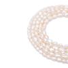 Naturferskvannsperler Perler For DIY Halskjede Armbånd Øredobber Smykkefremstilling