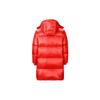 Adidas Originals Puffer Jacket With Hood Women Outerwear Red IR7118