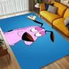 Pink Dog Living Room Nonslip Area Rug Soft Carpet For Bedroom Game Playroom Sofa Office Home Decor Doormat Christmas Gift C9291680