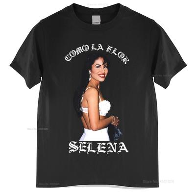 Selena Quintanilla Unisexs Rare Portrait TShirt Printed Tee Shirt Cotton Tshirt Unisex Summer Fashion Tshirt Euro Size