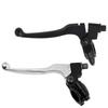22mm 7/8-inch Left Clutch Lever Handle Suitable Aluminum Alloy for Pit Bike ATV Motorcycle