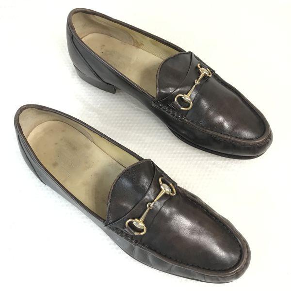 Church's Italien 90er Jahre Bit Mokassin Loafer 11.5M 28.5-29.5 Dunkelbraun Slipper(GEBRAUCHT)