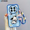 KEYSION Shockproof Case for Realme 13 Pro 5G with Lanyard Silicone Cute 3D Cartoon Doll Phone Cover for Realme 13 Pro+ 5G