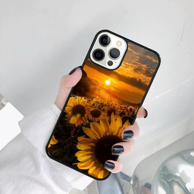 Sunflowers Forever Phone Case Cover For iPhone 17 Air 15 Pro MAX 16 Plus 14 12 11 13 coque