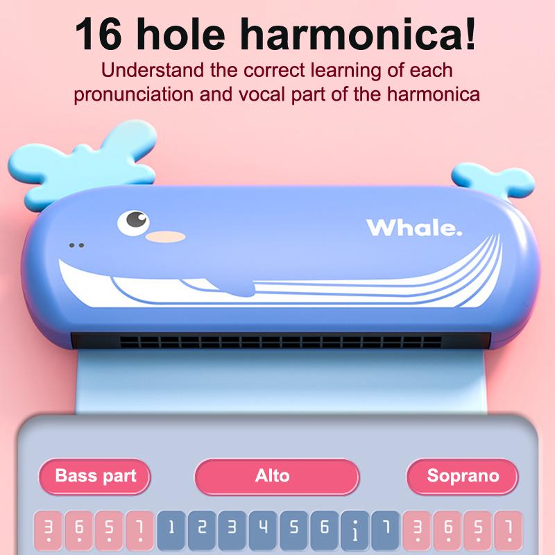Neues Früherziehung Mundharmonika Instrument Spielzeug Anfänger Intelligenz Spielzeug Diatonische Mundharmonika Erleuchtungsspielzeug Mundharmonika Für Kinder