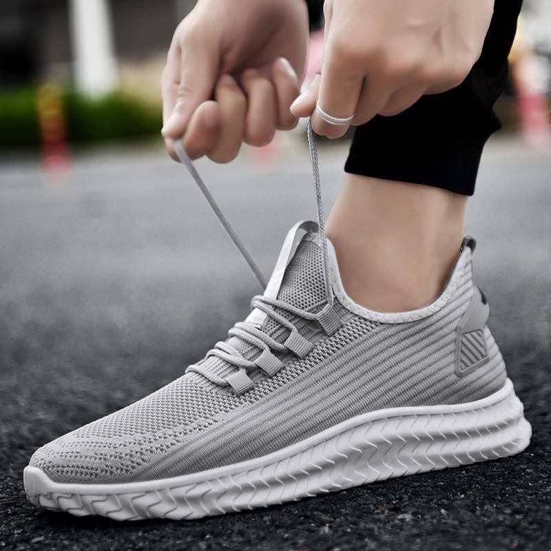 Легкие дышащие плетеные повседневные кроссовки 22 новые беговые кроссовки кожаные туфли 39