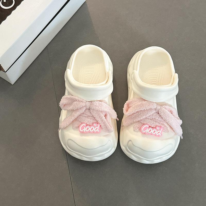 

Стильные простые мягкие милые универсальные милые туфли-полусапожки на шнуровке женские летние новые туфли с отверстиями крутые тапочки 39-40 бежевый